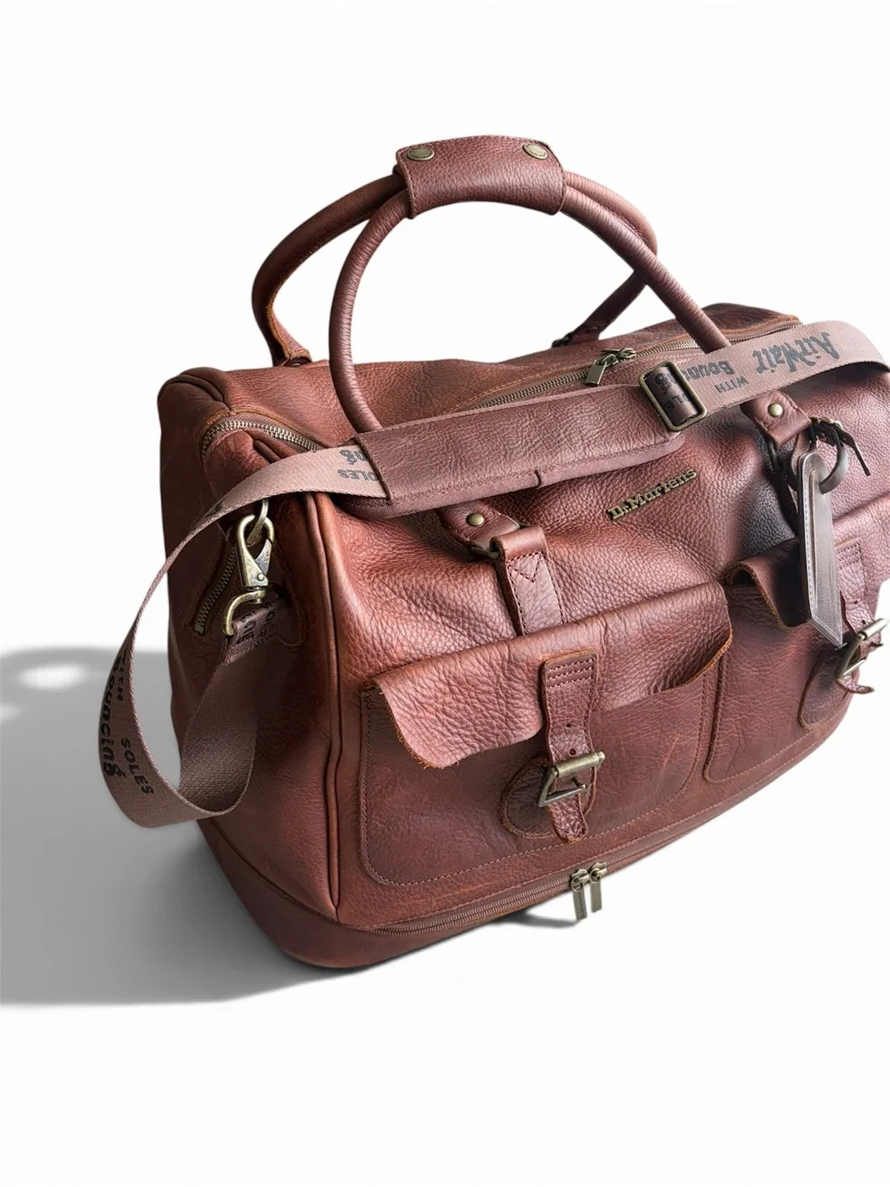 Dr. Martens Weekender Ambassador Leather Duffel Bag